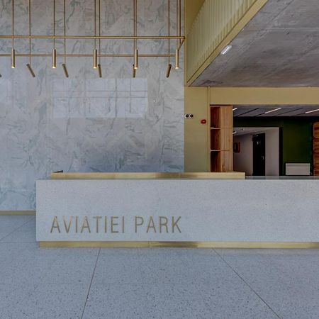 Brooklyn Studio - Aviatiei Park - Netflix - Parking Bukarest Kültér fotó