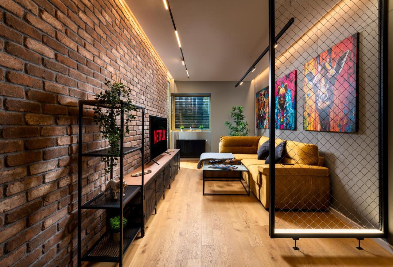 Brooklyn Studio - Aviatiei Park - Netflix - Parking Bukarest Kültér fotó