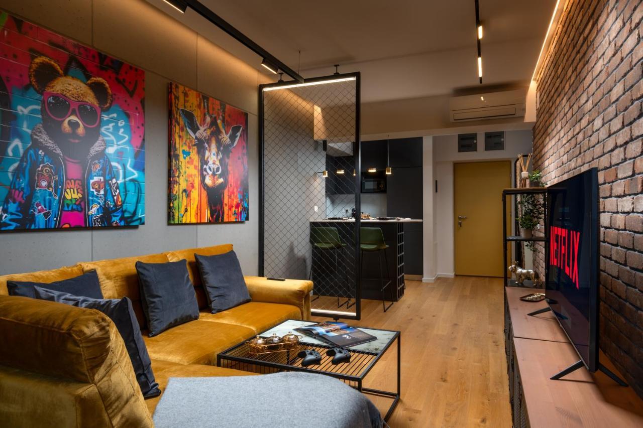 Brooklyn Studio - Aviatiei Park - Netflix - Parking Bukarest Kültér fotó